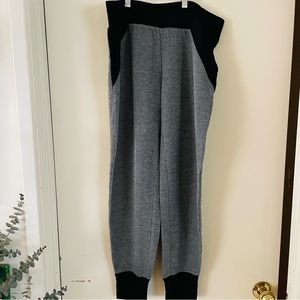 Beyond Yoga Honeycomb Blocked Jogger Pants Heather Grey Large